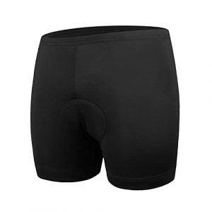 Baleaf Men's 3D Padded Coolmax Bicycle Cycling Underwear Shorts XL Black