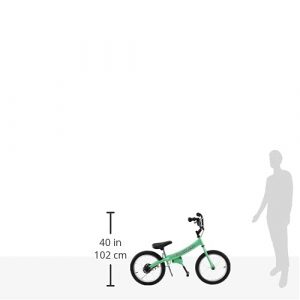 Glide Bikes Kid's Go Glider Balance Bike, Green, 16-Inch