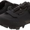 title Fizik X5 Terra Cycling Footwear, Black, Size 44 (10 3/4)