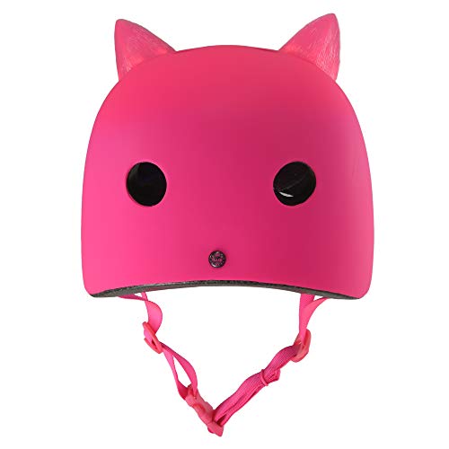 Krash! Bright Meow LED Pink Youth 8+ Helmet