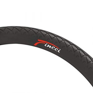 Fincci Pair 26 x 2.125 Inch 54-559 Slick Foldable Tires for Cycle Road Mountain MTB Hybrid Bike Bicycle - Pack of 2
