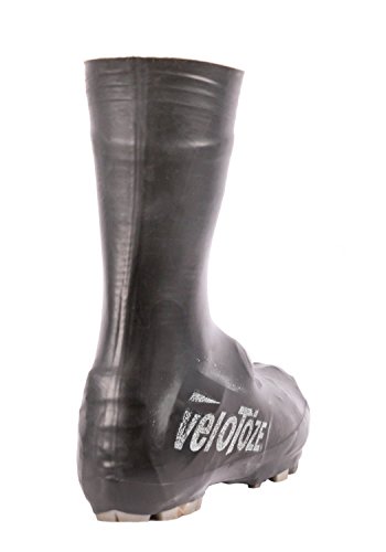 veloToze Tall Gravel Shoe Cover - MTB Overshoes Protect Cycling Shoes on Gravel Trails and Mountain Bike Rides - Protects Shoes and Feet from Rain