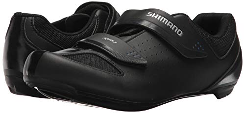 SHIMANO SH-RP1 High Performing All-Rounder Cycling Shoe, Black, Size: Unisex EU 40 | Mens US 6.5-7 | Womens US 7.5-8