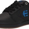 Etnies mens Camber Crank Mtb Bike Skate Shoe, Black/Blue, 6.5 US