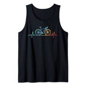 Gravel Bike Vintage Bicycle Fans Gift Youth Bicycle Tank Top