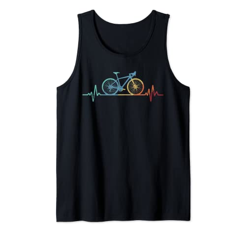 Gravel Bike Vintage Bicycle Fans Gift Youth Bicycle Tank Top