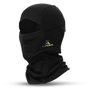 Extremus IceKap Balaclava Face Mask, Winter Ski Mask, Tactical Ski Balaclava, Thermal Balaclava for Men(Black)
