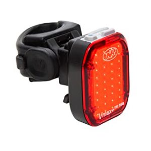NiteRider Vmax+ 150 Lumens USB Rechargeable Bike Tail Light Powerful Daylight Visible Bicycle LED Rear Light Easy to Install Road Mountain City Commuting Adventure Cycling Safety Flash
