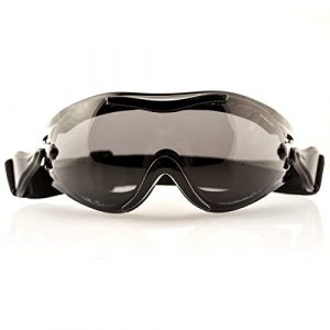 Bobster ® Phoenix, Gloss Black Frame, Smoked, Amber, & Clear Lens
