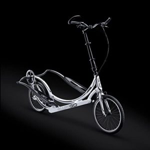 ElliptiGO 11R Long Stride Outdoor Elliptical Bike and Best Hybrid Indoor Exercise Trainer (White)
