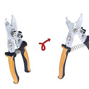 BikeTool Cycling Cable Cutter&Bike Chain Master Missing Link Pliers 5 in 1 Multifunction Tool Kit for Road Mountain Cyclocorss Gravel E-Bike BMX Bicycle use (Orange)