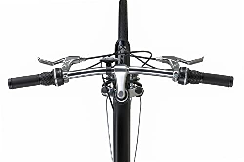 Hurley J-Bay Hybrid Urban Bicycle (Black, Medium / 18 Fits 5'6"-6'0")