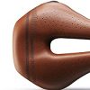 Selle Italia Novus Boost Gravel Heritage SuperFlow Road Bike Saddle - Comfortable MTB and Road Bicycle Seat for Men and Women - 255 x 148mm, 260g, Brown