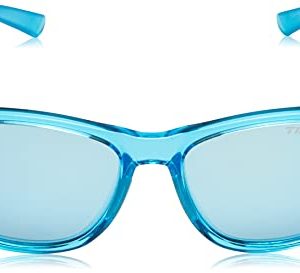 Tifosi Optics Swank Sunglasses (Crystal Sky Blue/Smoke Bright Blue lenses)