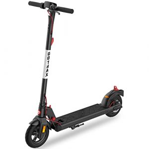Gotrax APEX XL Commuting Electric Scooter - 8.5" Air Filled Tires - 15.5MPH & 15 Mile Range Folding E Scooter for Adults Commuters (Black)