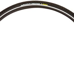 Michelin Protek Max Front or Rear City Bike Tire for Asphalt and Trails, Tube Type Sealing, Black Sidewall, 700 x 35C