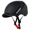 PEMILA Adult Bike Helmet with Rear Light & Removable Visor Urban Commuter Cycling Helmet Certified CPSC & CE for Men/Women 23-24.5 inch