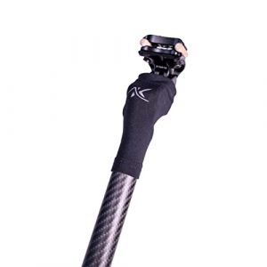 Kinekt Bike Suspension Seatpost, CR Superlight Carbon Seat Post for Road, Gravel and E-Bikes, Adjusts to Match Weight and Riding Style, Quick and Easy Set-up, XR | 27.2mm | 330mm