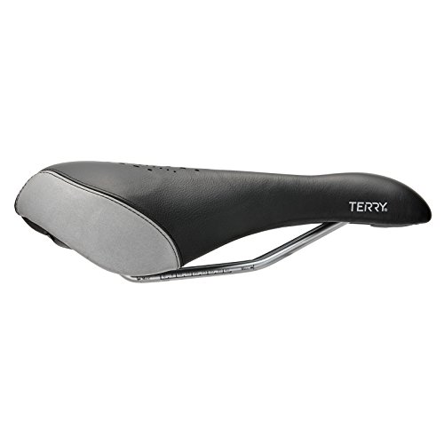 Terry Men's Liberator Y Elite Bicycle Saddle - Bike Seat Designed for The Elite Touring Rider for All Day Comfort with Premium Features - Black/Nightlight