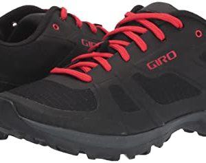 Giro Gauge Mens Mountain Cycling Shoes - Black/Bright Red (2021), 42