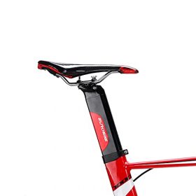 Eurobike Road Bike XLTL-XC7000 Aluminum Frame 14 Speed 54CM Light Caliper Brake 700C Road Bicycle for Adult Multi-Color (Black-Red)