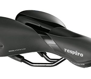 Selle Royal Men's Respiro Moderate MTB/Road Bicycle Saddle, Black ,Medium