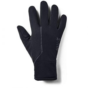 Under Armour Men's Storm Run Gloves , Black (001)/Black Reflective , Large