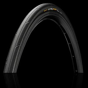 Continental Ultra Sport III 700x25 Black/Black Folding PureGrip - Pair (2 Tires)