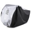 Maveek Bicycle Cover for 3 Bikes Waterproof Outdoor Storage Cycle Protection UV Rain Snow Proof Tarp Tent Shed for Bikes All Weather Dust Dirt Resistant Winter Summer Indoor Garage (Sliver/Black)