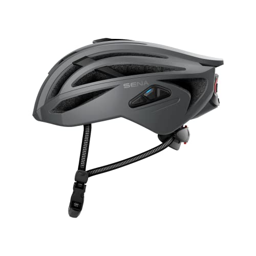 Sena R2 Road Cycling Helmet (Matte Gray, Large)