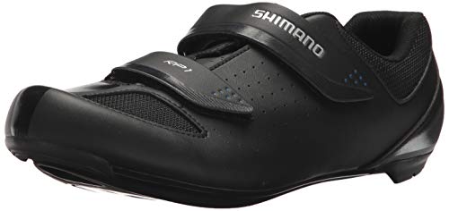 SHIMANO SH-RP1 High Performing All-Rounder Cycling Shoe, Black, Size: Unisex EU 43 | Mens US 8.5-9 | Womens US 10-10.5