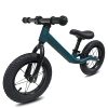 HEMDRE Children's Balance Bike for 18 Months 2, 3 4 and 5 Years Old Boys and Girls，12 Inch Wheel No-Pedal Training Bike，Pneumatic Rubber Tires，Adjustable seat，Green…