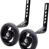 IPOFELA: Bicycle Training Wheels for 12, 14, 16, 18, 20 inch Bikes-Kids Bike Balance Wheels for 12, 14,16,18,20 inch Training Wheels - Flashing Multicolour Lights with Steel Brackets for Kids Bicycle