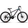 AVASTA Adult Mountain Bike 21-Speeds 26-Inch Wheels for Men and Wowen, Aluminum Frame Disc Brakes Mountain Bicycle, Front Suspension,Black