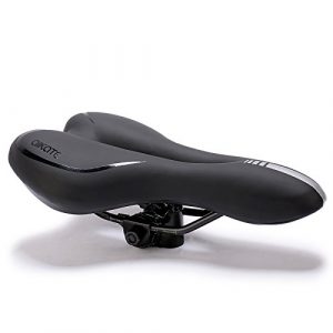 AIKATE Comfortable Bike Saddle, Road Mountain MTB Gel Bicycle Seat for Men and Women, Provides Great Comfort for Riding Bike