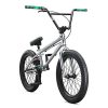 Mongoose Legion L500 Freestyle BMX Bike Line for Beginner-Level to Advanced Riders, Steel Frame, 20-Inch Wheels, Silver