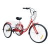 Max4out 3 Wheel Bike Trike Bike for Men 7-Speed Adult Tricycle 26 Inch Wheels Women’ Cruiser Bike for Recreation, Shopping & Picnic with Large Capacity Basket