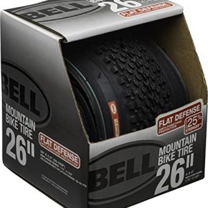 Bell 7091040 Flat Defense Mountain Bike Tire, 26