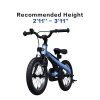 Segway Ninebot Kid’s Bike for Boys and Girls, 14 inch with Training Wheels, Blue