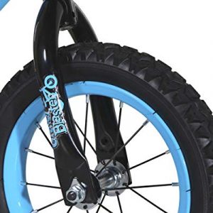 Dynacraft Magna Kids Bike Boys 12 Inch Wheels with Training Wheels in Blue for Ages 2 Years and Up