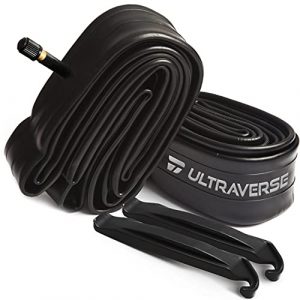 Ultraverse Bike Inner Tube for 18 X 1.75/1.95/2.10/2.125 inch Bicycle Tire Sizes with Schrader Valve - Rubber Tubes for Kids Mountain Bike, BMX, Cruiser, Foldable Bikes – Set of 2