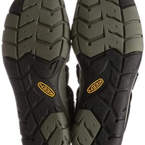 KEEN Men's Clearwater CNX Sandal,Black/Gargoyle,11 M US