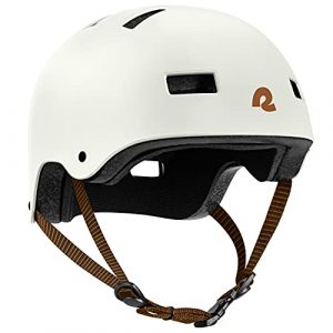 Retrospec Dakota Bicycle / Skateboard Helmet for Adults - Commuter, Bike, Skate, Scooter, Longboard & Incline Skating -Highly Protective & Premium Ventilation- 55-59 cm M - Matte Eggshell