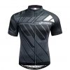 sponeed Men's Bike Jersey Cyclist Tops Bicycle Shirt Quick Dry Full Zip Shirts Breathable US L Gray Multi