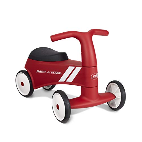 Radio Flyer Scoot About Sport, Toddler Ride On Toy, Ages 1-3 , Red