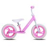 JOYSTAR 14 Inch Balance Bike for Boys Girls 3T to 6 Years Old Push Toddler Balance Bikes with Footboard 14" Child Glider Kids Pink