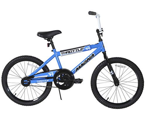 Dynacraft Magna Kids Bike Boys 20 Inch Wheels in Blue for Ages 6 Years and Up
