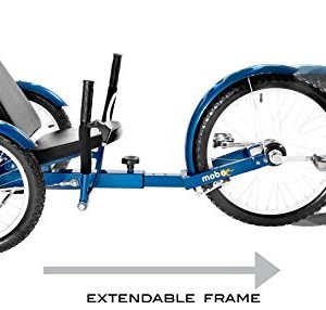 Mobo Triton Pro Adult Recumbent Trike. Pedal 3-Wheel Bicycle. Adaptive Tricycle for Teens to Seniors
