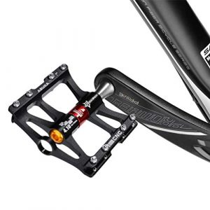 ROCKBROS Advanced 4 Bearings Mountain Bike Pedals Platform Bicycle Flat Alloy Pedals 9/16