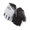 Giro Jag'ette Womens Road Cycling Gloves - White/Titanium (2021), Small